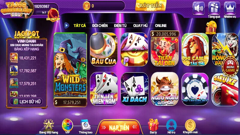 Sức hấp dẫn khi chơi bầu cua tại 68 Game Bài