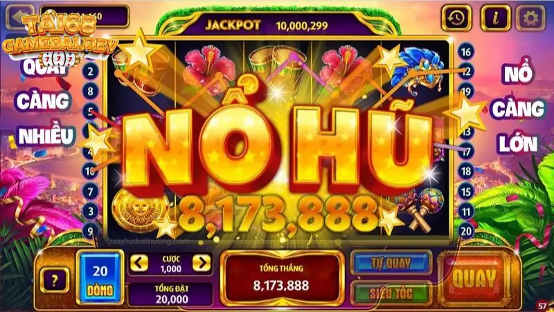 Tổng quan về game nổ hũ 68game bài